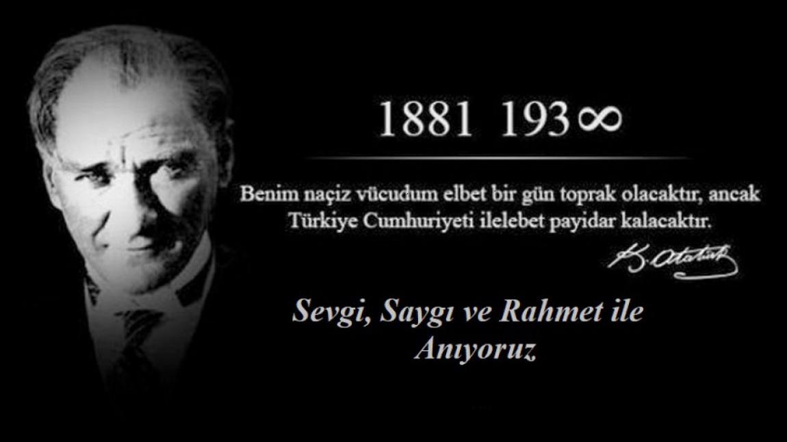Ebediyete irtihalinin 83. yılında Gazi Mustafa Kemal Atatürk'ü Saygı ve Özlemle Anıyoruz.